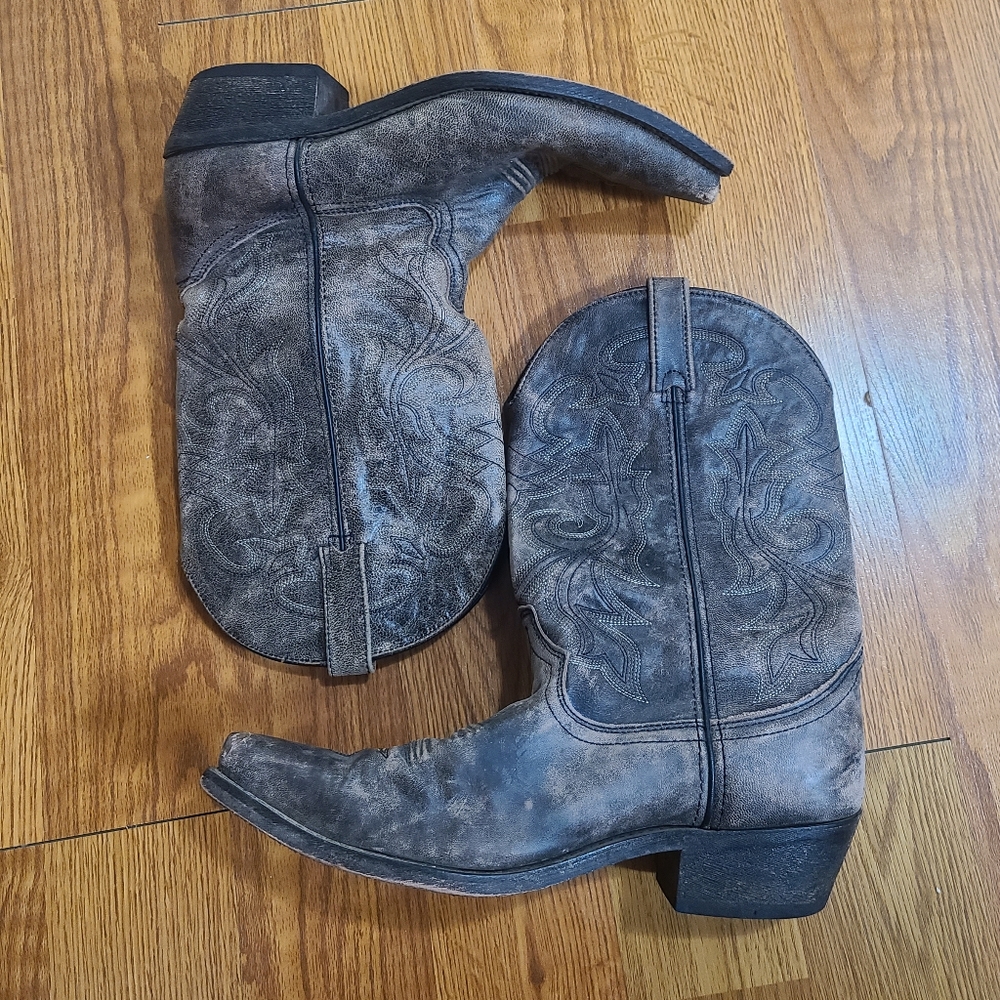 Rockin County Cowboy Boots Size 11 - Picture 2 of 7